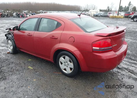 2010 Dodge Avenger Sxt from USA, damaged, VIN 1B3CC4FB0AN111478